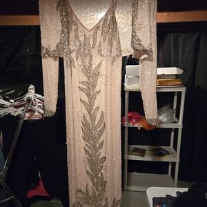 Elegant Sequin Embellished Gown